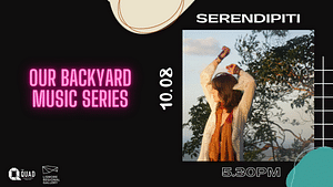 Our Backyard Music Series - Serendipiti